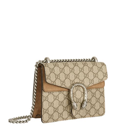 GG Supreme Dionysus Mini Bag With Beige Detail 